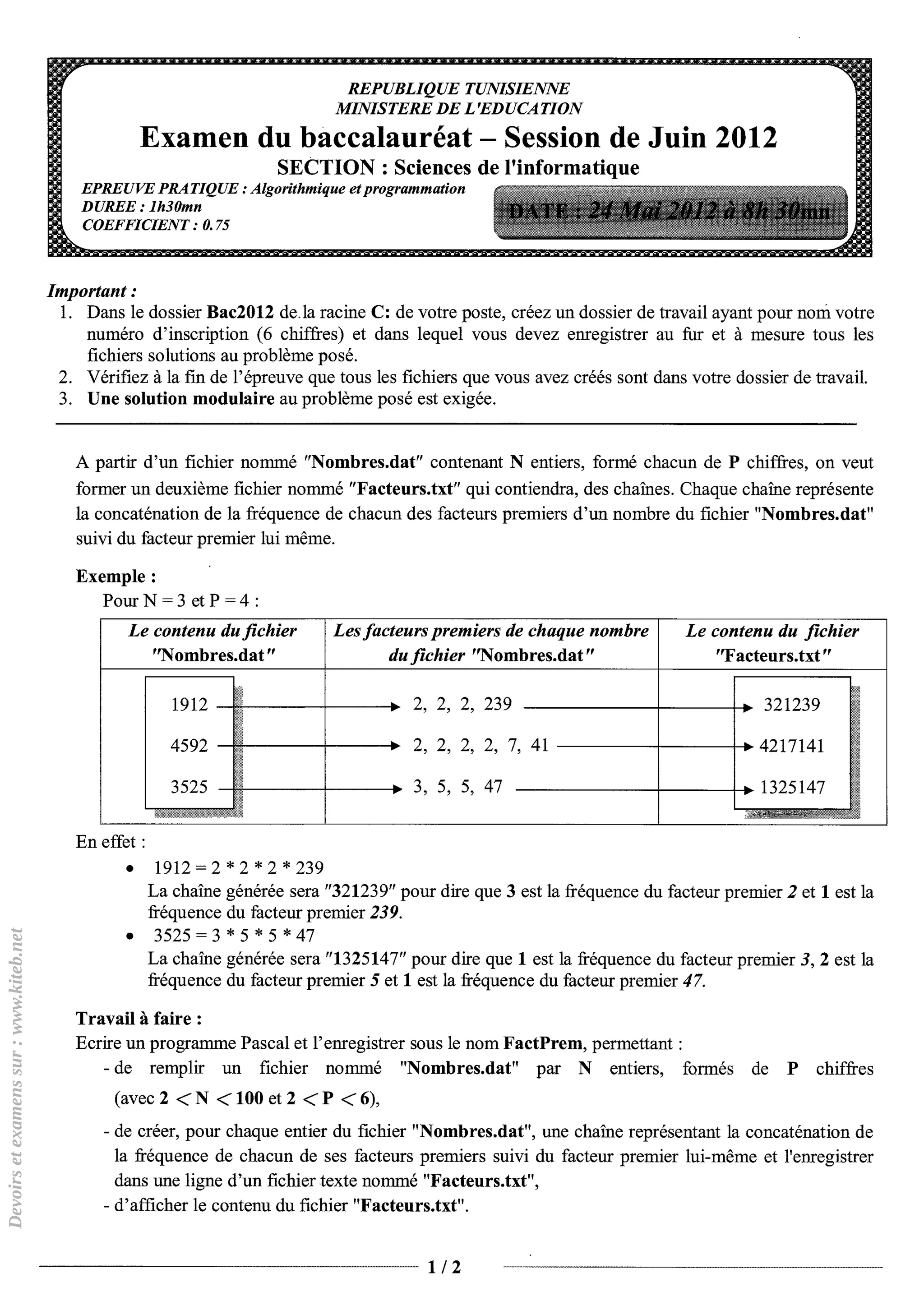Devoirsetexamenssur:www.kiteb.net
 