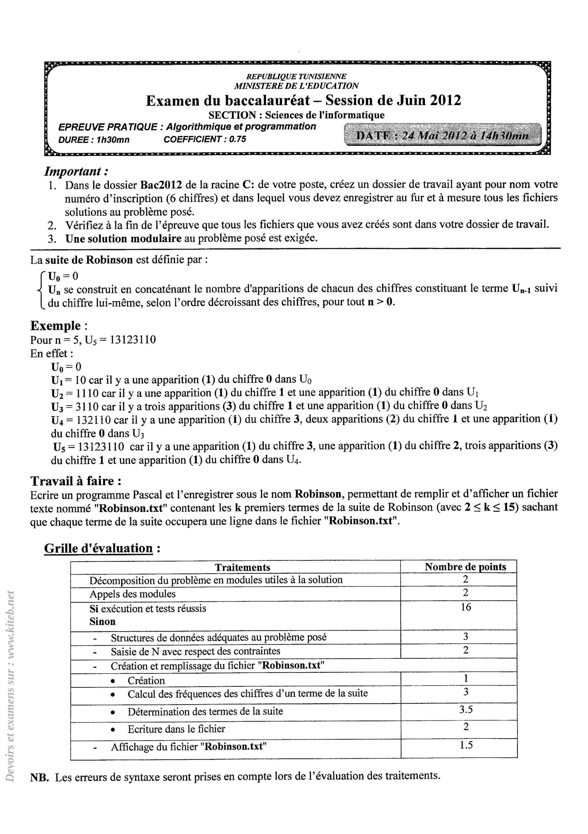 Devoirsetexamenssur:www.kiteb.net
 
