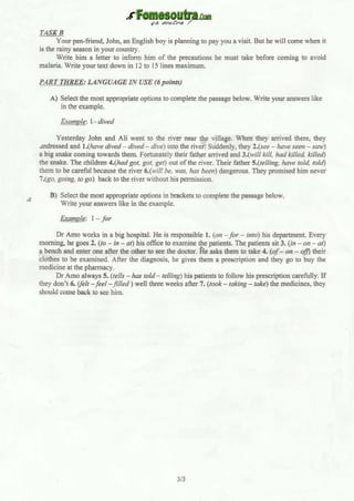 Sujet bepc anglais_zone_3_2013_old1