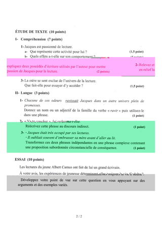Sujet economie gest2012
