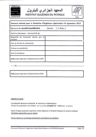 Sujet iap __décembre_2014 