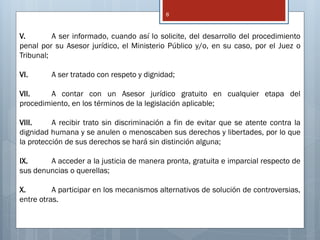 PARTES Y SUJETOS INTERVINIENTES EN EL PROCEDIMIENTO PENAL ACUSATORIO EN ...