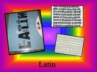 Latin
 