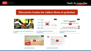 Emails de prospection9
Découvrez toutes les vidéos libres et gratuites
 