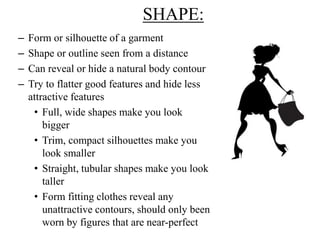 Elements of Fashion Design Shape and Form 