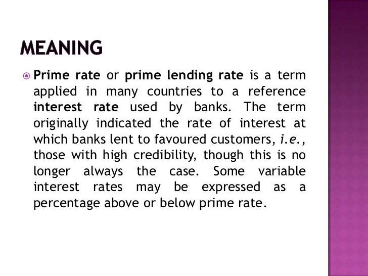 prime-lending-rate