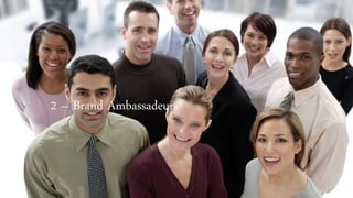 2 – Brand Ambassadeurs
 