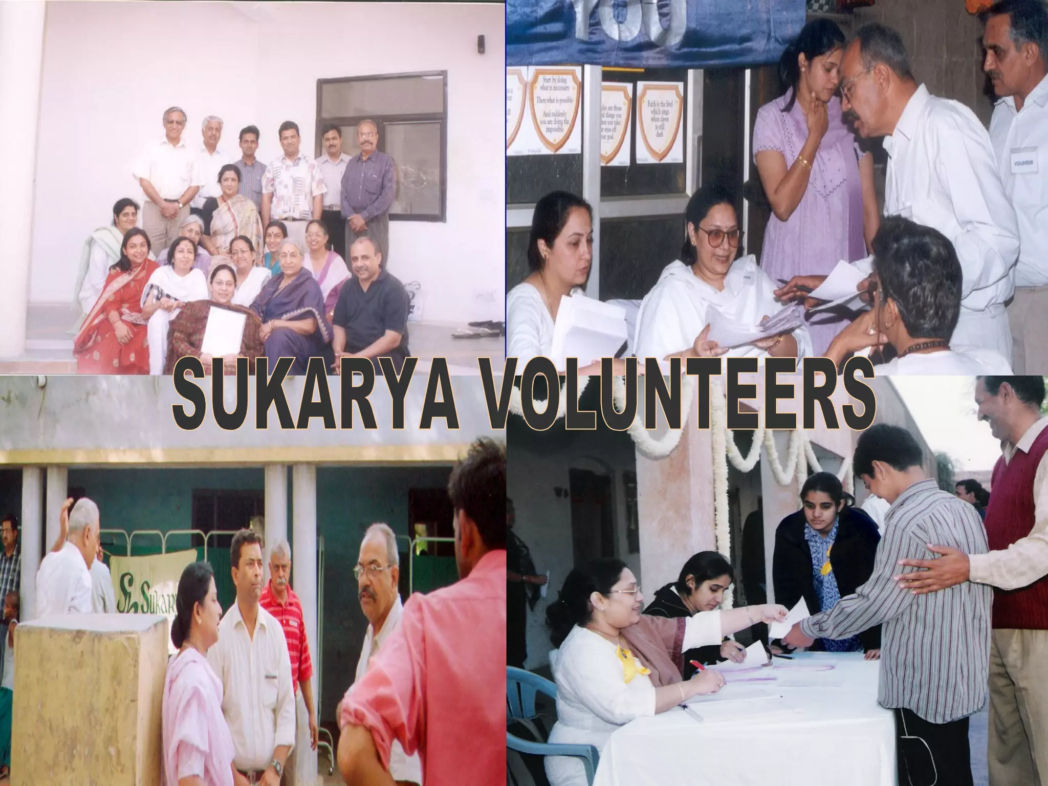 SUKARYA VOLUNTEERS 