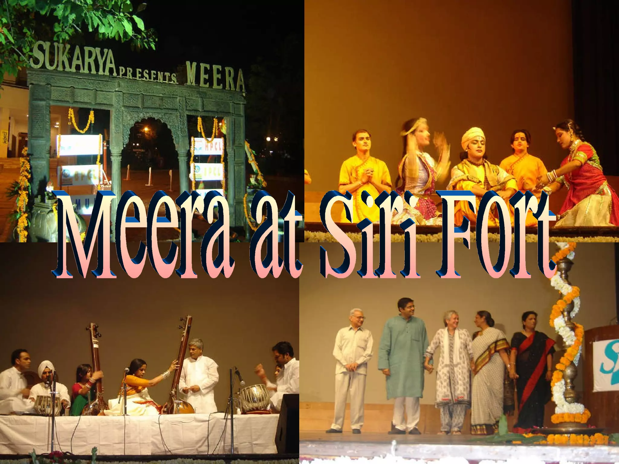 Meera at Siri Fort 