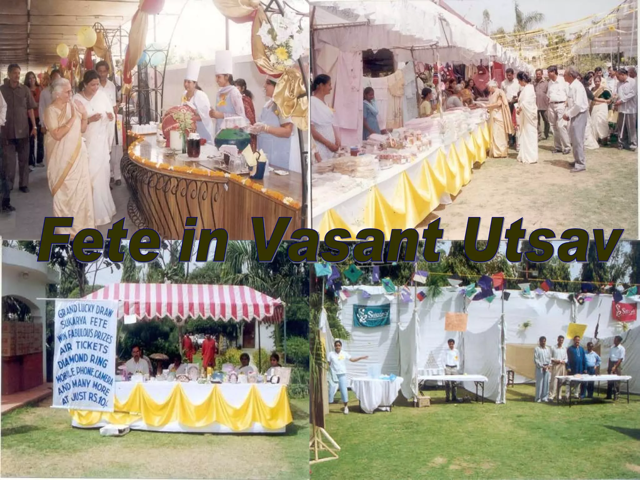Fete in Vasant Utsav 