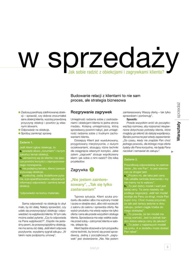 Sukces w sprzedazy | PDF