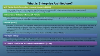 Enterprise Architecture and TOGAF, Quick Look | PPTX