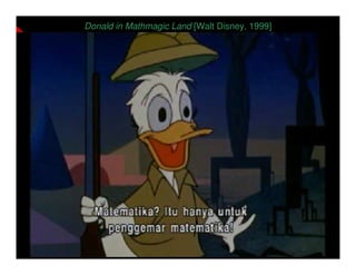 Donald in Mathmagic Land [Walt Disney, 1999]
 