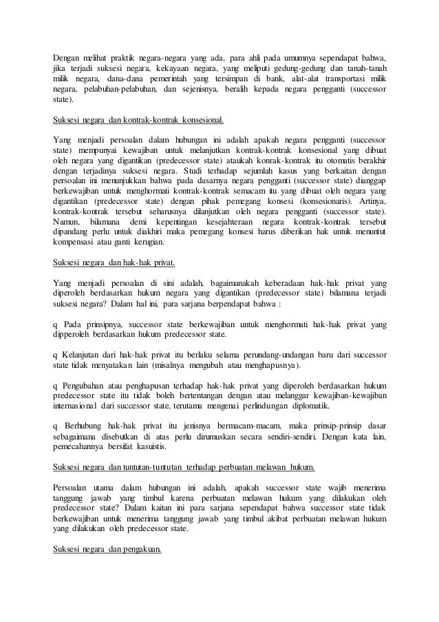 Suksesi Negara