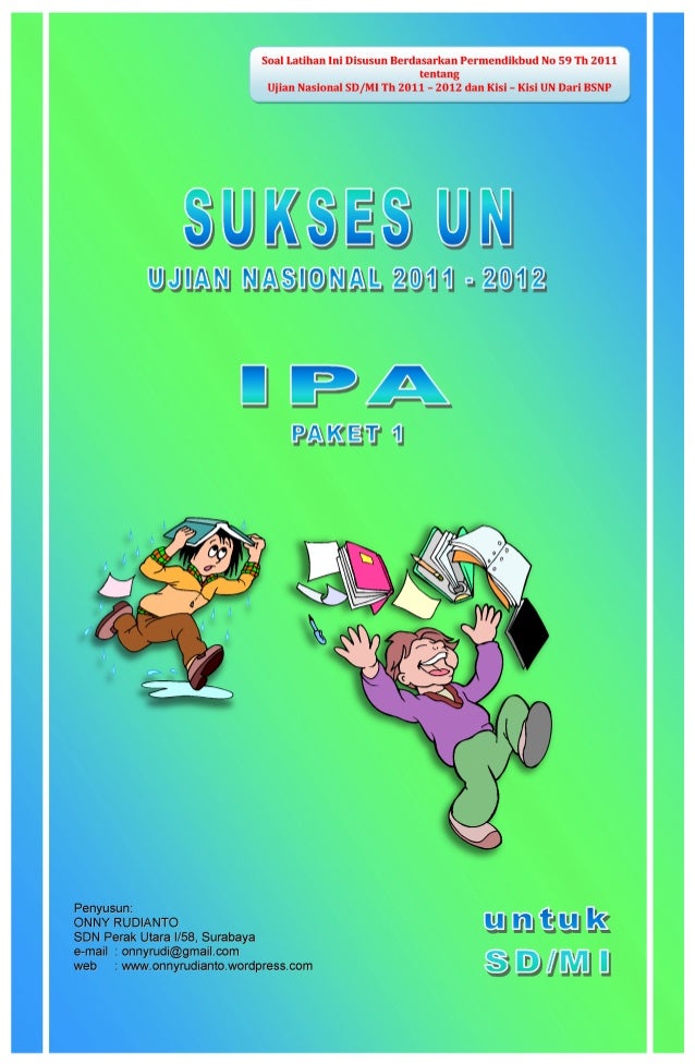 Sukses un ipa 2011 2012 paket 1