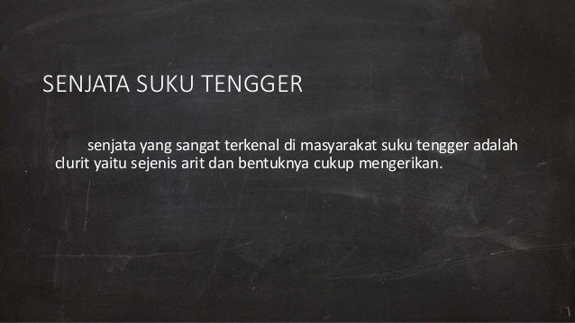 Suku Suku Di Jawa