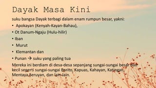 Suku Dayak, Kalimantan | PPTX