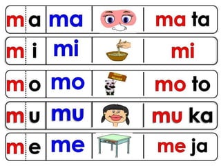 Sukukata awal bergambar