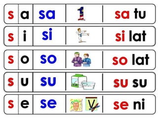 Sukukata awal bergambar