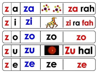 Sukukata awal bergambar