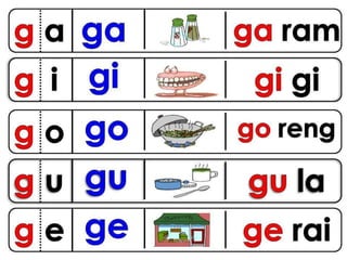 Sukukata awal bergambar