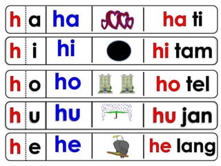 Sukukata awal bergambar