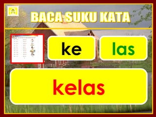 ke las kelas BACA SUKU KATA 