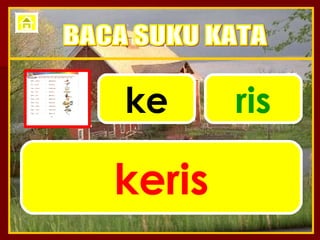 ke ris keris BACA SUKU KATA 