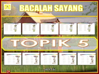 TOPIK 5 -MYK-  BACALAH SAYANG 