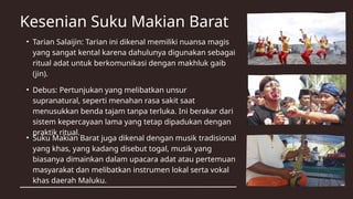 Exploring the Culture and Traditions of Suku Makian Barat in Maluku ...