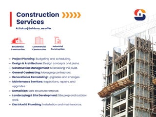 Sukunj Buildcon LLP: Excellence in Residential Construction ...