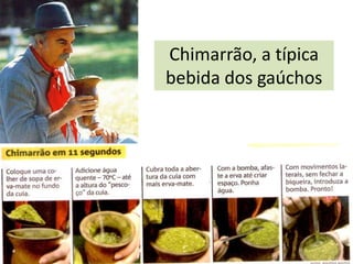 Chimarrão, a típica
bebida dos gaúchos

 