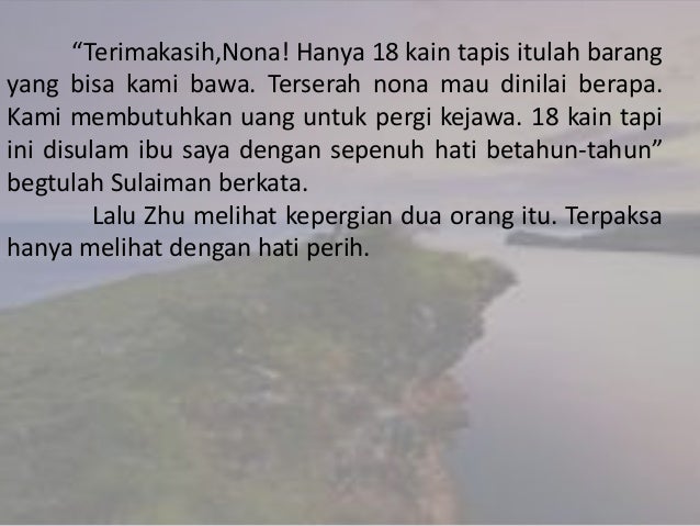 Sulaiman Pergi Ke Tanjung Cina Sulaiman Pergi Ke Tanjung Cina