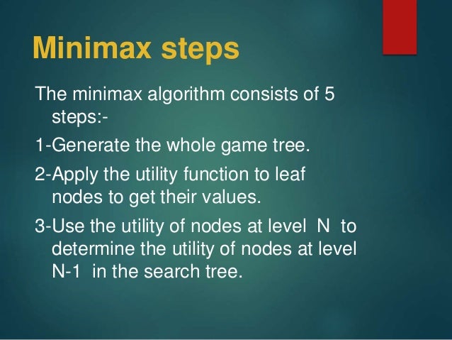 Minimax Algorithm