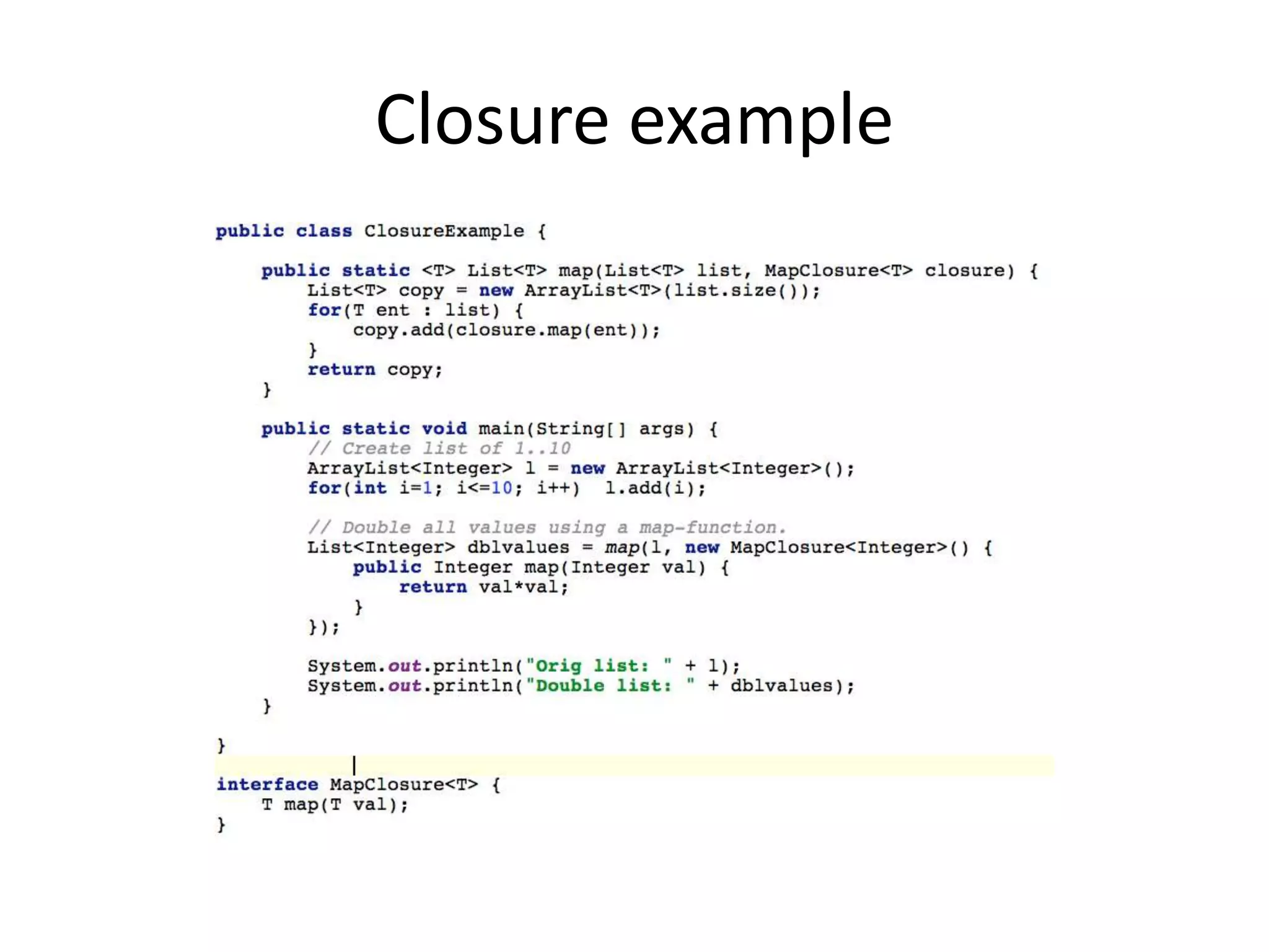 Closure example