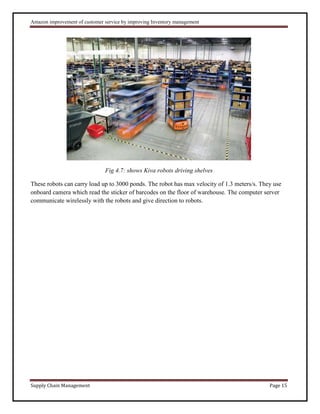 Case study: Amazon improvement of customer service | DOCX