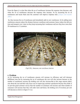 Case study: Amazon improvement of customer service | DOCX