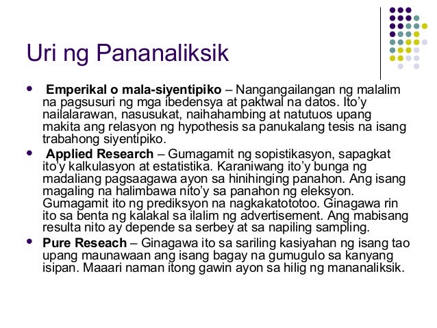 Sulating pananaliksik1