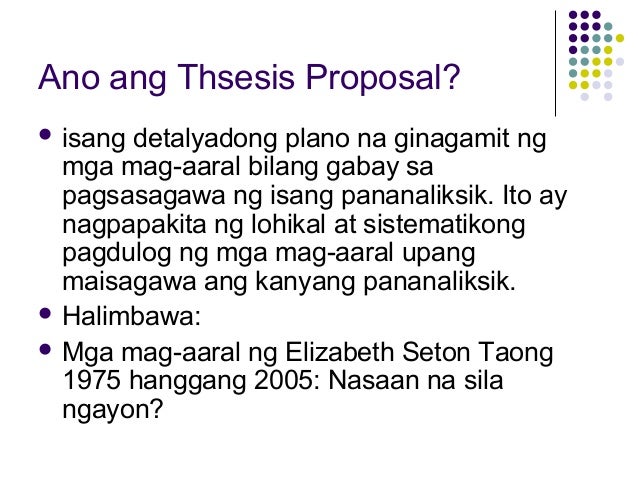 ano ang ibig sabihin ng hypothesis sa thesis