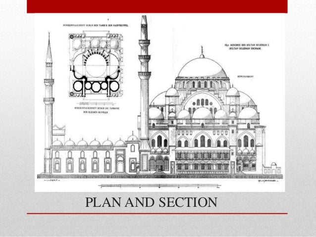 Get Suleiman Mosque Section Background