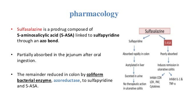 Sulfasalazine (Azulfidine) Ulcerative Colitis