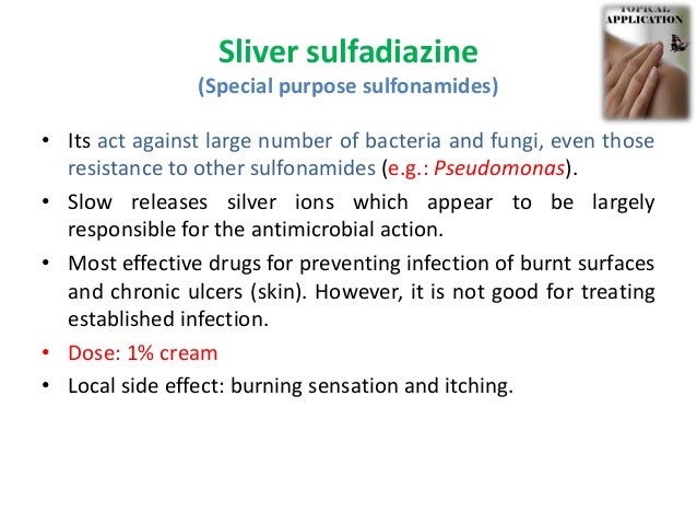 Side effects to sulfa drugs
