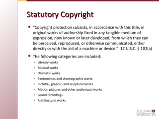 Fair Is Fair: An Exploration of Copyright Fair Use Principles | PPT