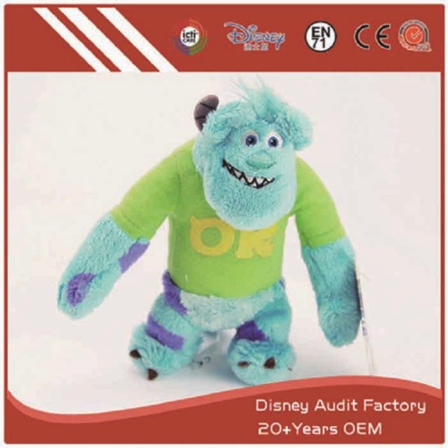 monsters inc soft toys
