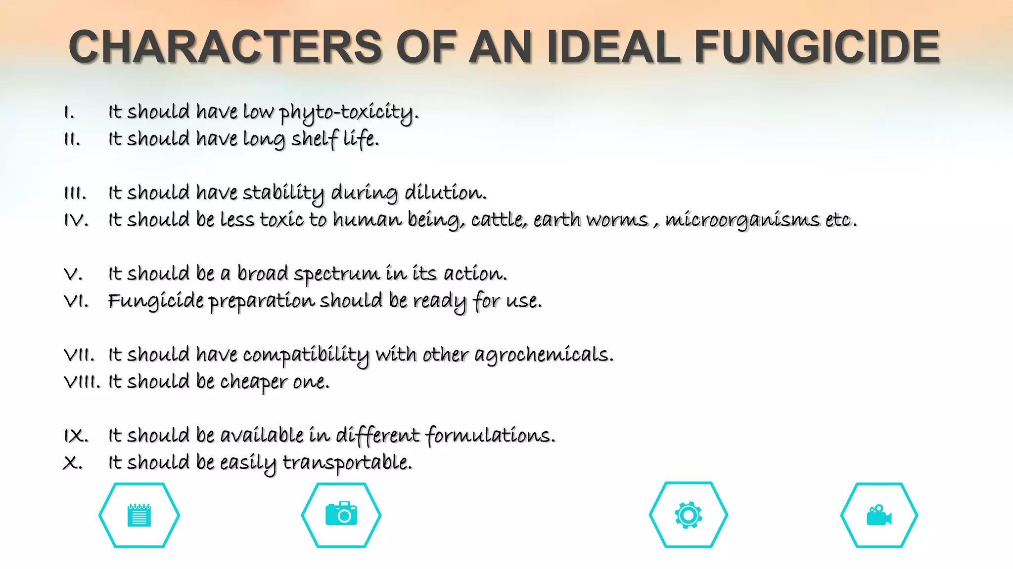 Sulphur and copper fungicides PPT