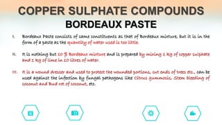 Sulphur and copper fungicides | PDF
