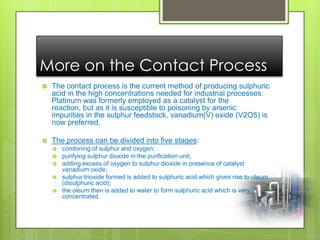Sulphuric acid | PPTX