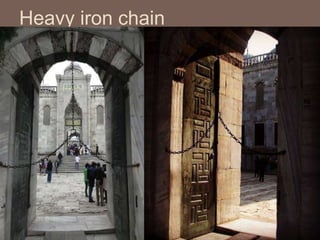 Heavy iron chain
 
