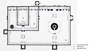 1

2

3
1.
2.
3.

Qutubuddin Aibak
Illtutumish
Alauddin Khalji

 