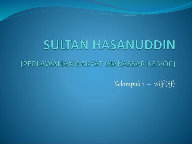 Sultan Hasanuddin